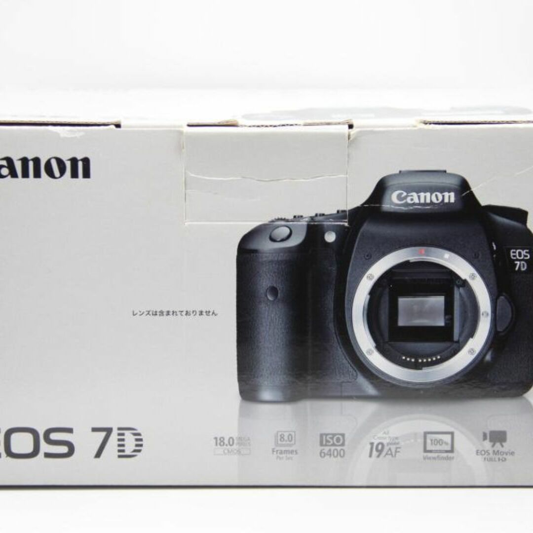 Canon(キヤノン)の【元箱・説明書付き】 キャノン Canon EOS 7D レンズセット スマホ/家電/カメラのカメラ(コンパクトデジタルカメラ)の商品写真