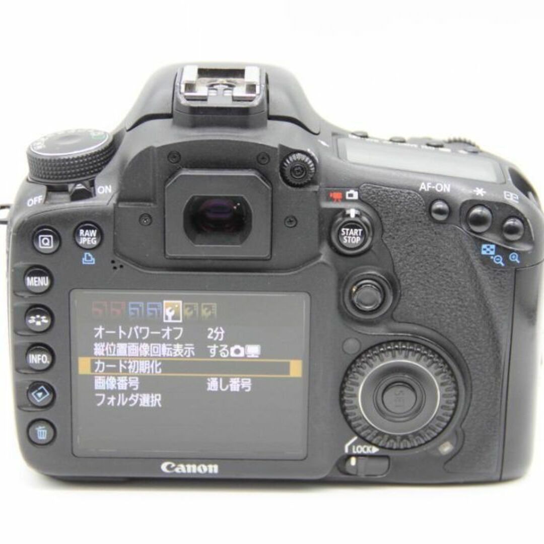 Canon(キヤノン)の【元箱・説明書付き】 キャノン Canon EOS 7D レンズセット スマホ/家電/カメラのカメラ(コンパクトデジタルカメラ)の商品写真