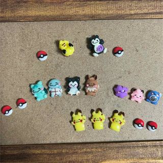 ポケモン(ポケモン)の3dネイルパーツ オーダー【ゆるかわポケモン　寝そべりポケモン　痛ネイル】(デコパーツ)