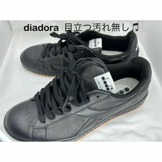 ディアドラ(DIADORA)の【格安良品】ディアドラ　黒スニーカー  26cm(スニーカー)