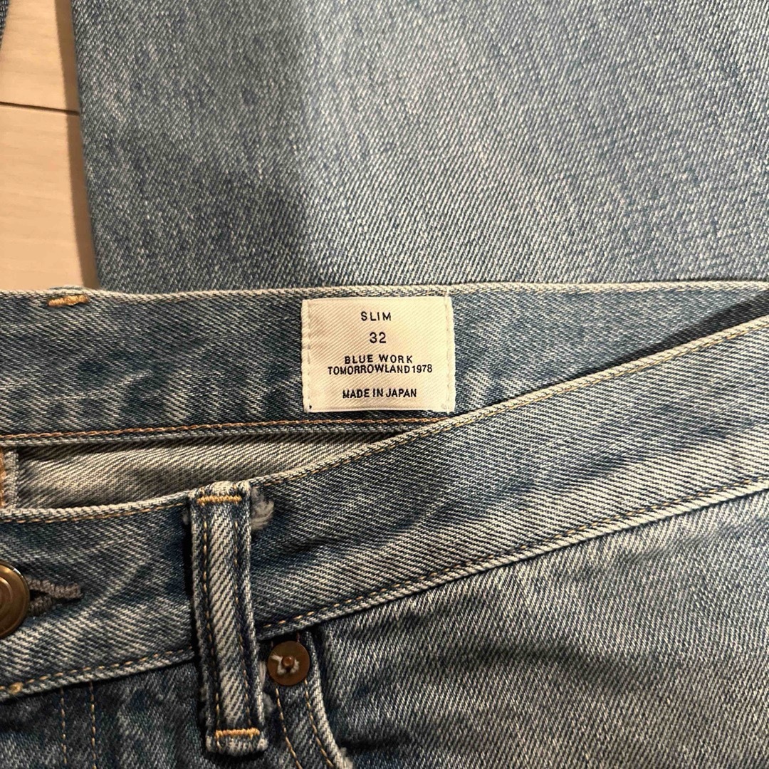 TOMORROWLAND(トゥモローランド)のTOMORROWLAND トゥモローランド デニム MADE IN JAPAN メンズのパンツ(デニム/ジーンズ)の商品写真