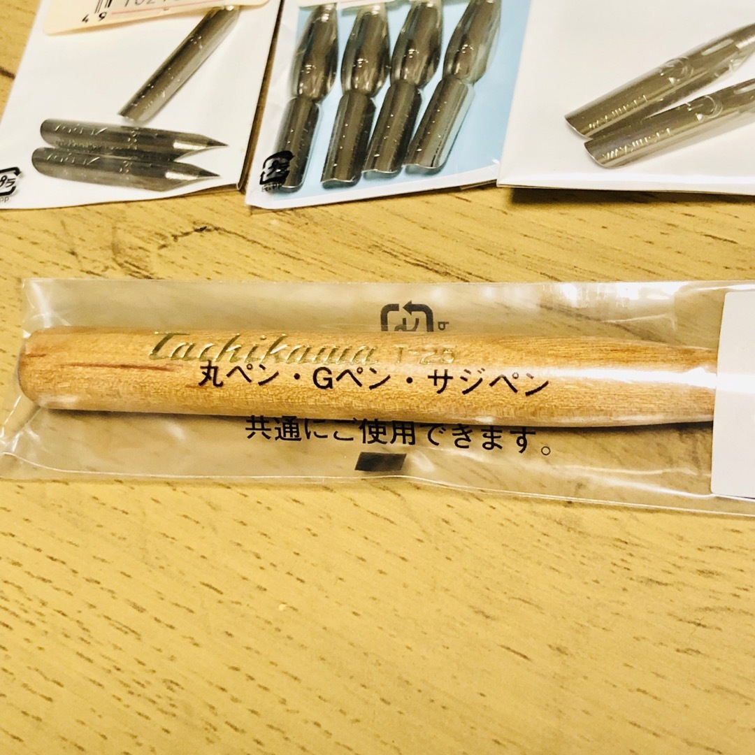 つけペン Gペン 丸ペン ペン先 ペン軸 セット エンタメ/ホビーのアート用品(コミック用品)の商品写真