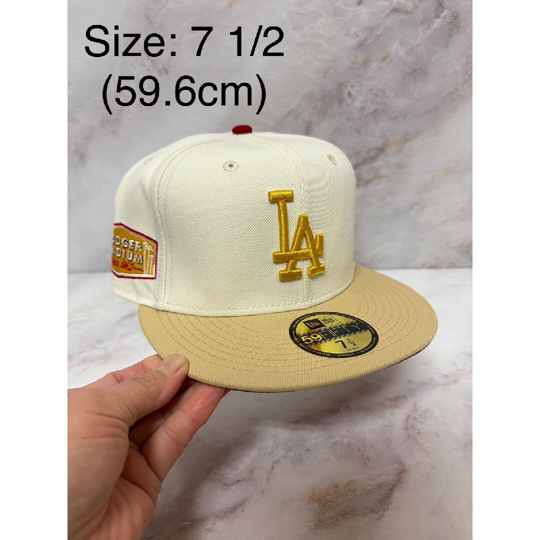 帽子Newera 59fifty ロサンゼルスドジャース ドジャーススタジアム