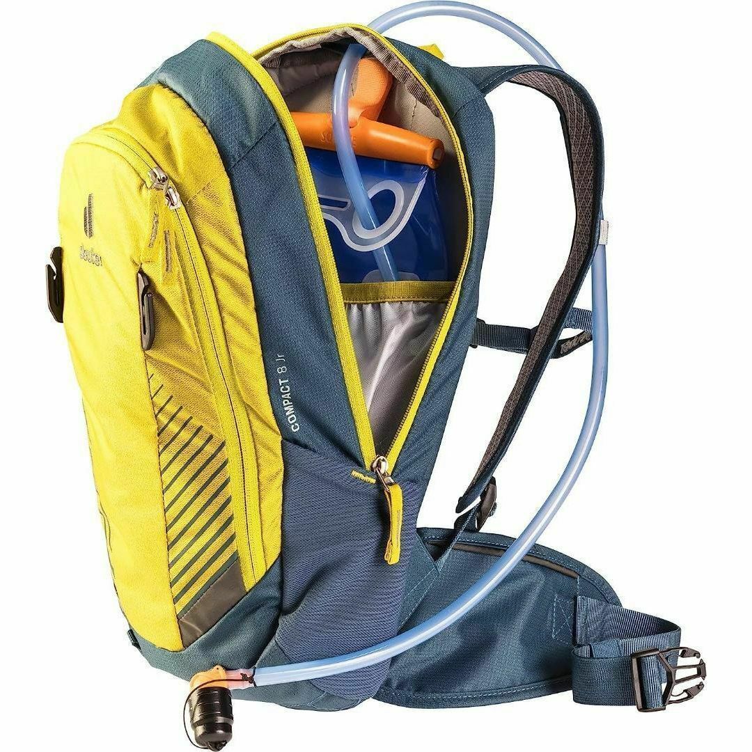 Deuter(ドイター)の【新品】ドイター コンパクト8Jr （GRカリー×アークティック）バックパック スポーツ/アウトドアの自転車(バッグ)の商品写真