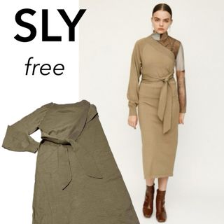 スライ(SLY)のSLY スライ ワンピース フリーサイズ(ロングワンピース/マキシワンピース)