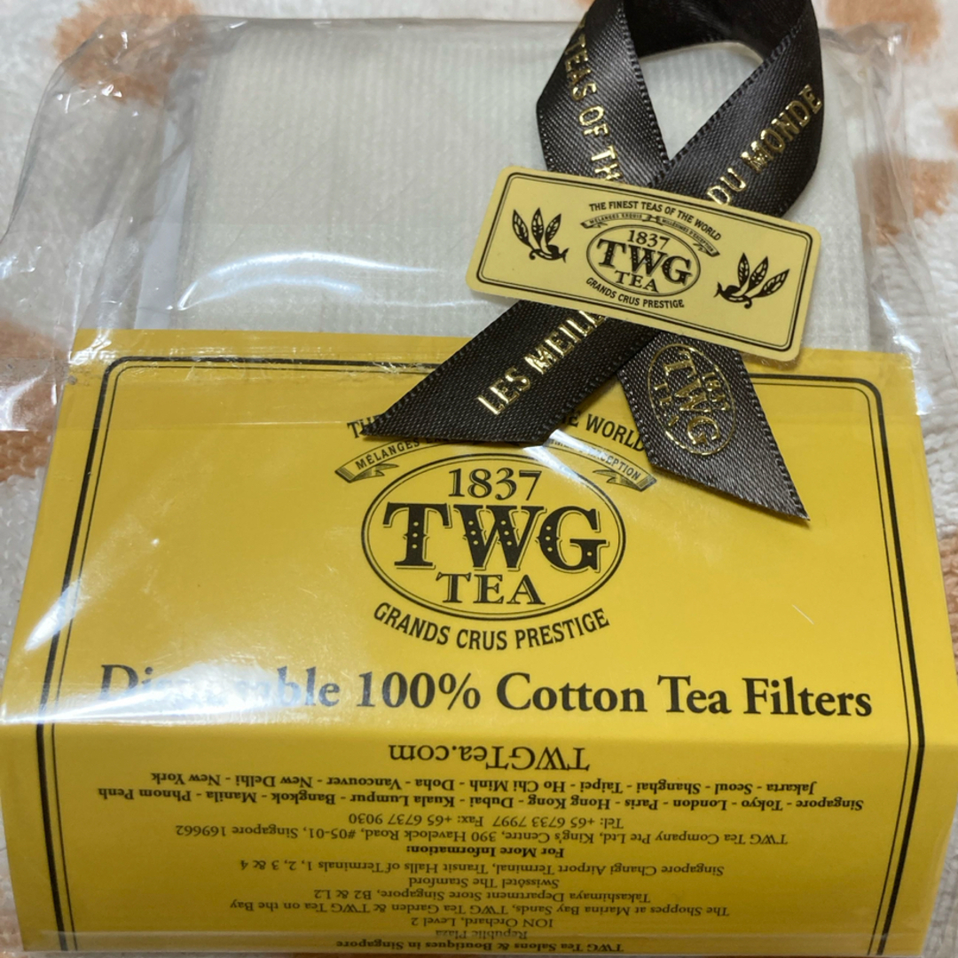 twg ゴールデンアールグレイ（オートクチュールティー）セット 食品/飲料/酒の飲料(茶)の商品写真