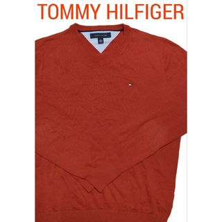 トミーヒルフィガー(TOMMY HILFIGER)の【美品】TOMMY HILFIGER(トミーヒルフィガー)メンズニット M(ニット/セーター)