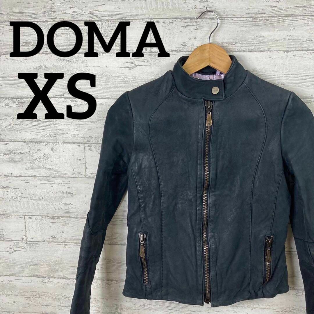 DOMA(ドマ)の美品 DOMA ドーマ レザージャケット 牛革 メンズ　xs ブルゾン メンズのジャケット/アウター(レザージャケット)の商品写真