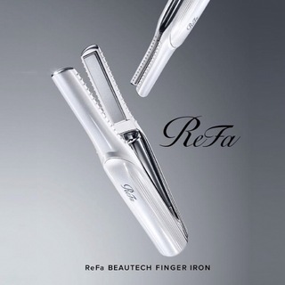 リファ(ReFa)の《新品 ReFa BEAUTECH FINGER IRON ホワイト 送料込み》(ヘアアイロン)
