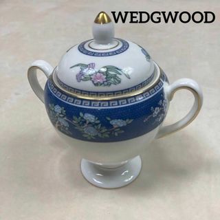 ウェッジウッド(WEDGWOOD)の【美品】ウエッジウッド　ブルーアイサム　シュガーポット　廃盤品　希少　ポット(収納/キッチン雑貨)