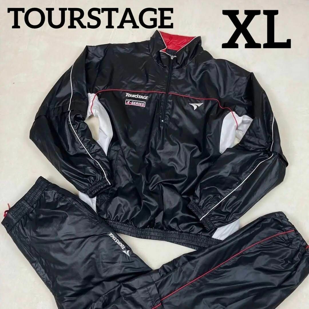 美品　TOURSTAGE　ツアーステージ 　ゴルフウェア　セットアップ　XL | フリマアプリ ラクマ