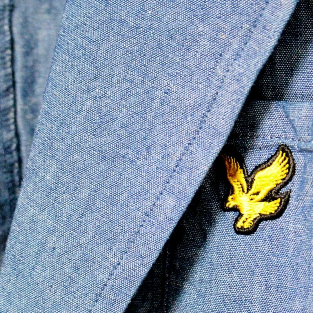 LYLE&SCOTT(ライルアンドスコット)の新品 ライルアンドスコット 定価29700円 ダンガリージャケット M 青系 メンズのジャケット/アウター(テーラードジャケット)の商品写真