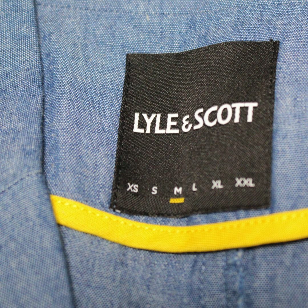 LYLE&SCOTT(ライルアンドスコット)の新品 ライルアンドスコット 定価29700円 ダンガリージャケット M 青系 メンズのジャケット/アウター(テーラードジャケット)の商品写真