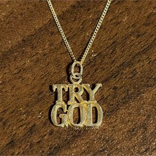 ティファニー(Tiffany & Co.)のVINTAGE TIFFANYティファニー TRY GOD ゴールド ネックレス(ネックレス)