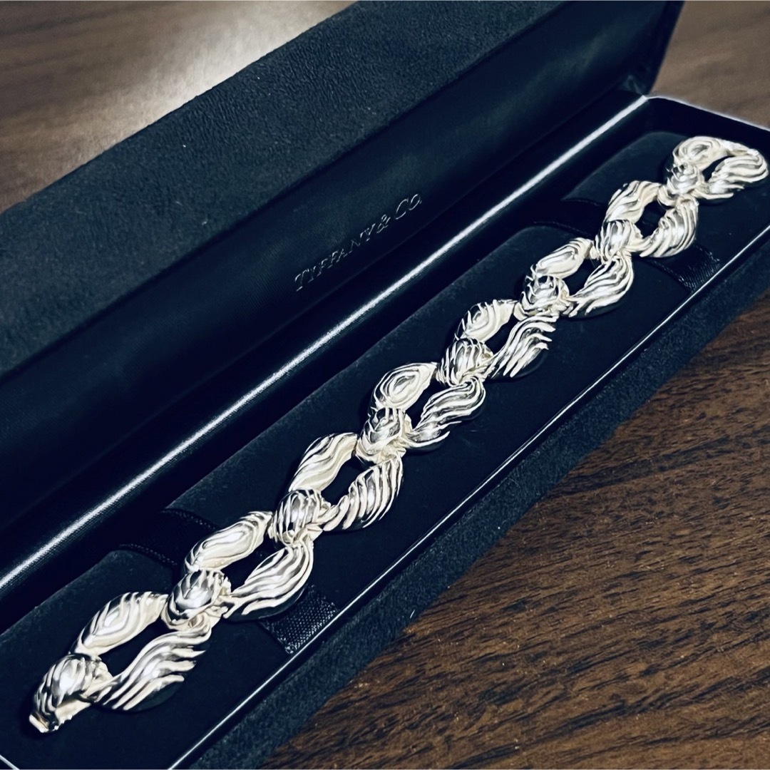 Tiffany & Co.(ティファニー)のVINTAGE TIFFANY ヴィンテージ ティファニーウッド ブレスレット メンズのアクセサリー(ブレスレット)の商品写真