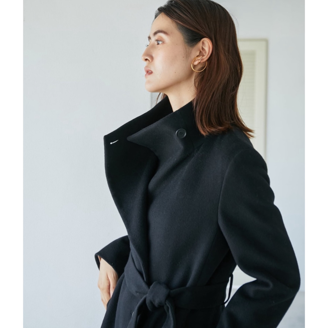 極美品ꕥセオリー ダブルフェイス ミドル丈コート カシミヤ混 極美品ꕥセオリー ダブルフェイス ミドル丈コート カシミヤ混