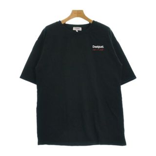 デシグアル(DESIGUAL)のDesigual デシグアル Tシャツ・カットソー L 黒 【古着】【中古】(カットソー(半袖/袖なし))