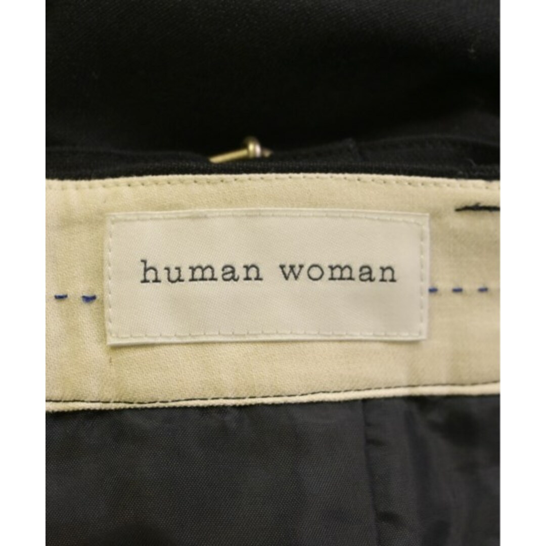 HUMAN WOMAN(ヒューマンウーマン)のHUMAN WOMAN ヒューマン　ウーマン パンツ（その他） M 黒 【古着】【中古】 レディースのパンツ(その他)の商品写真