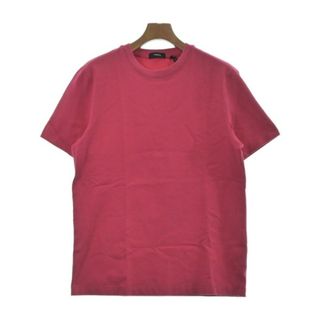 セオリー(theory)のTheory セオリー Tシャツ・カットソー M ピンク 【古着】【中古】(Tシャツ/カットソー(半袖/袖なし))