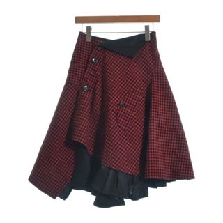 トリココムデギャルソン(tricot COMME des GARCONS)のtricot COMME des GARCONS ひざ丈スカート S 【古着】【中古】(ひざ丈スカート)