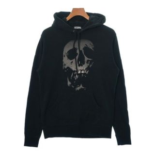 ヒステリックグラマー(HYSTERIC GLAMOUR)のHYSTERIC GLAMOUR ヒステリックグラマー パーカー L 黒 【古着】【中古】(パーカー)