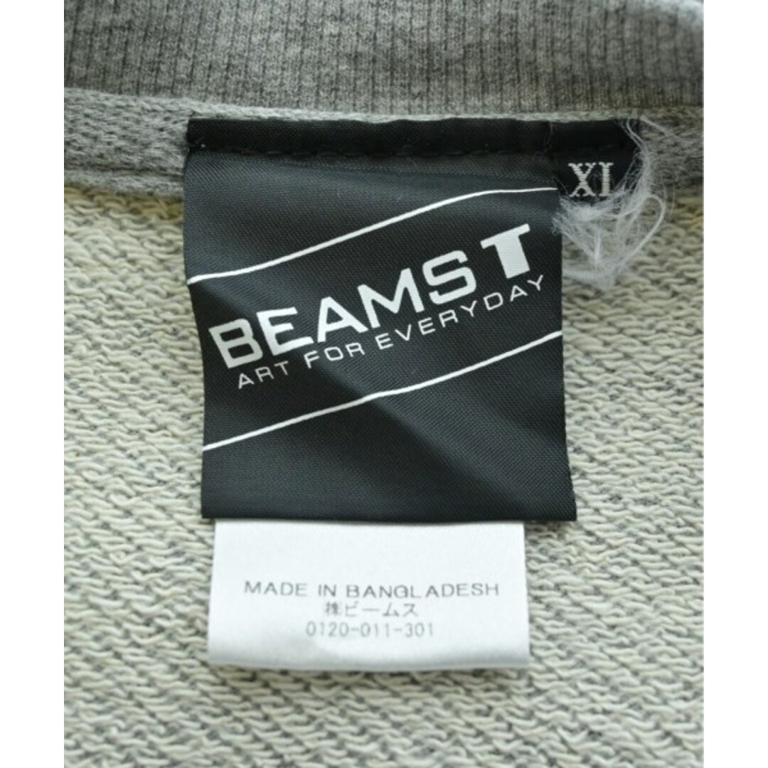 BEAMS T(ビームスティー)のBEAMS T ビームスティ スウェット XL グレー 【古着】【中古】 メンズのトップス(スウェット)の商品写真