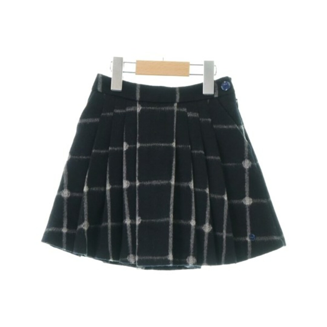 Christian Dior スカート（その他） 6 黒xグレー(チェック)あり外ポケット2透け感