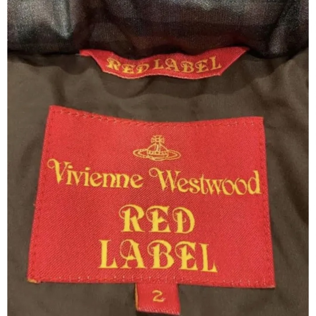 Vivienne Westwood(ヴィヴィアンウエストウッド)のお値下げ♡ヴィヴィアンウエストウッド　ダウンジャケット　正規品   ほぼ新品 レディースのジャケット/アウター(ダウンジャケット)の商品写真