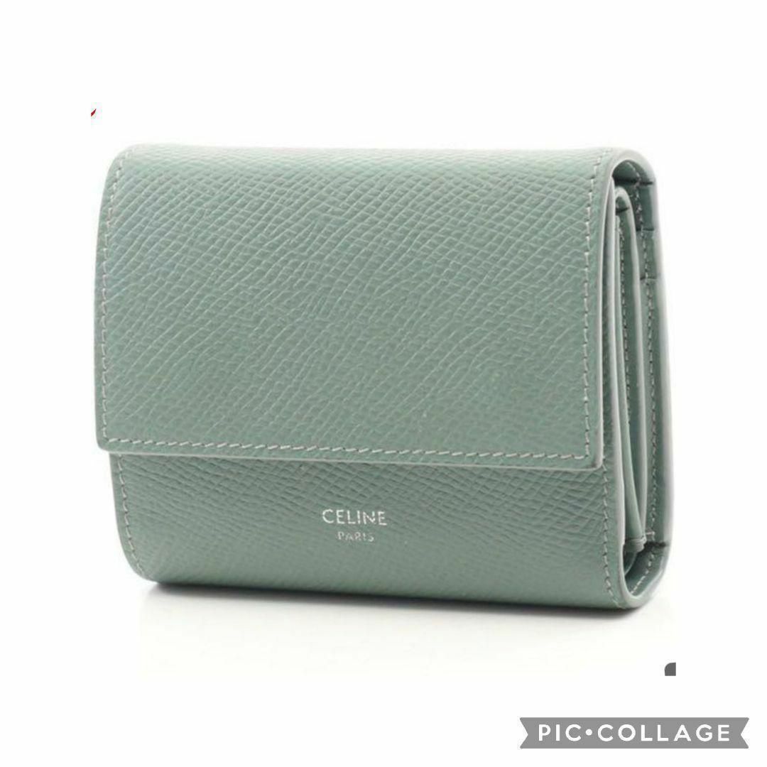 celine(セリーヌ)の藤田ニコルさん愛用【極美品】激レア CELINE トリフォールドウォレット レディースのファッション小物(財布)の商品写真