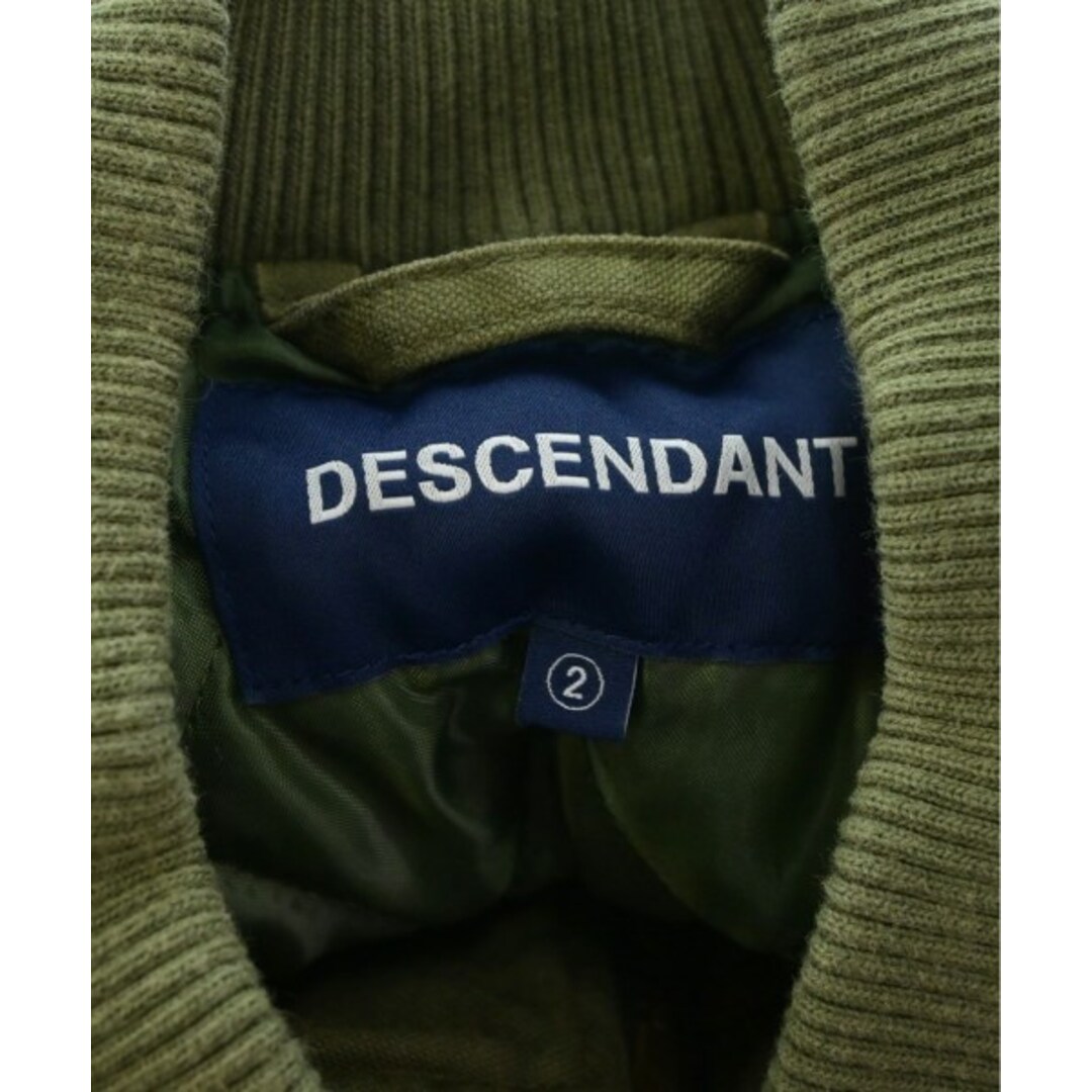 DESCENDANT(ディセンダント)のDESCENDANT ディセンダント ブルゾン 2(M位) カーキ 【古着】【中古】 メンズのジャケット/アウター(その他)の商品写真