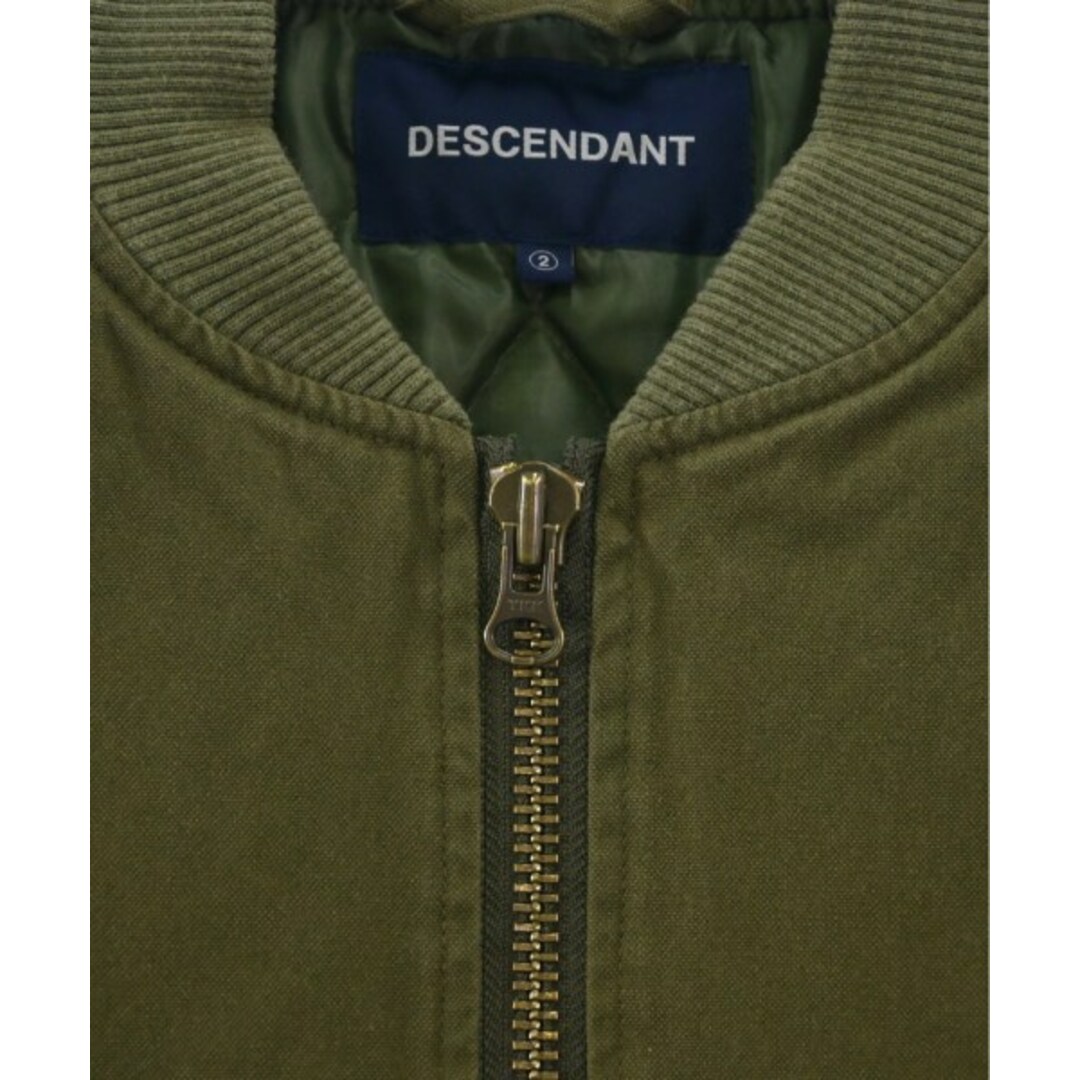 DESCENDANT(ディセンダント)のDESCENDANT ディセンダント ブルゾン 2(M位) カーキ 【古着】【中古】 メンズのジャケット/アウター(その他)の商品写真