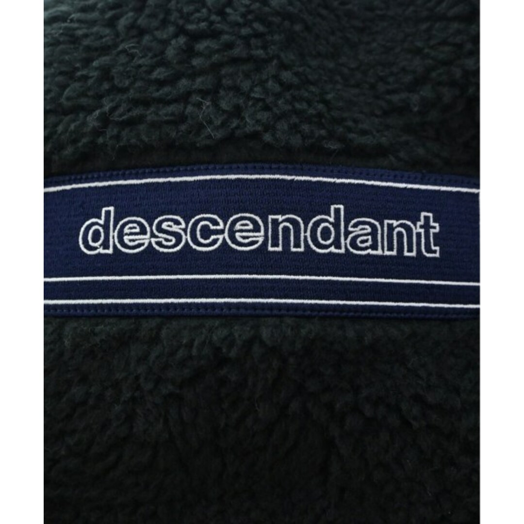 DESCENDANT(ディセンダント)のDESCENDANT ディセンダント ブルゾン 2(M位) 黒 【古着】【中古】 メンズのジャケット/アウター(その他)の商品写真