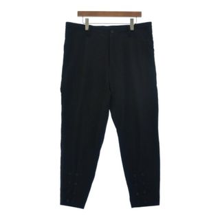 ヨウジヤマモトプールオム(Yohji Yamamoto POUR HOMME)のyohji yamamoto POUR HOMME スラックス 2(S位) 黒 【古着】【中古】(スラックス)