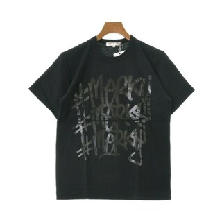 コムデギャルソン(COMME des GARCONS)のCOMME des GARCONS Tシャツ・カットソー L 黒 【古着】【中古】(Tシャツ/カットソー(半袖/袖なし))
