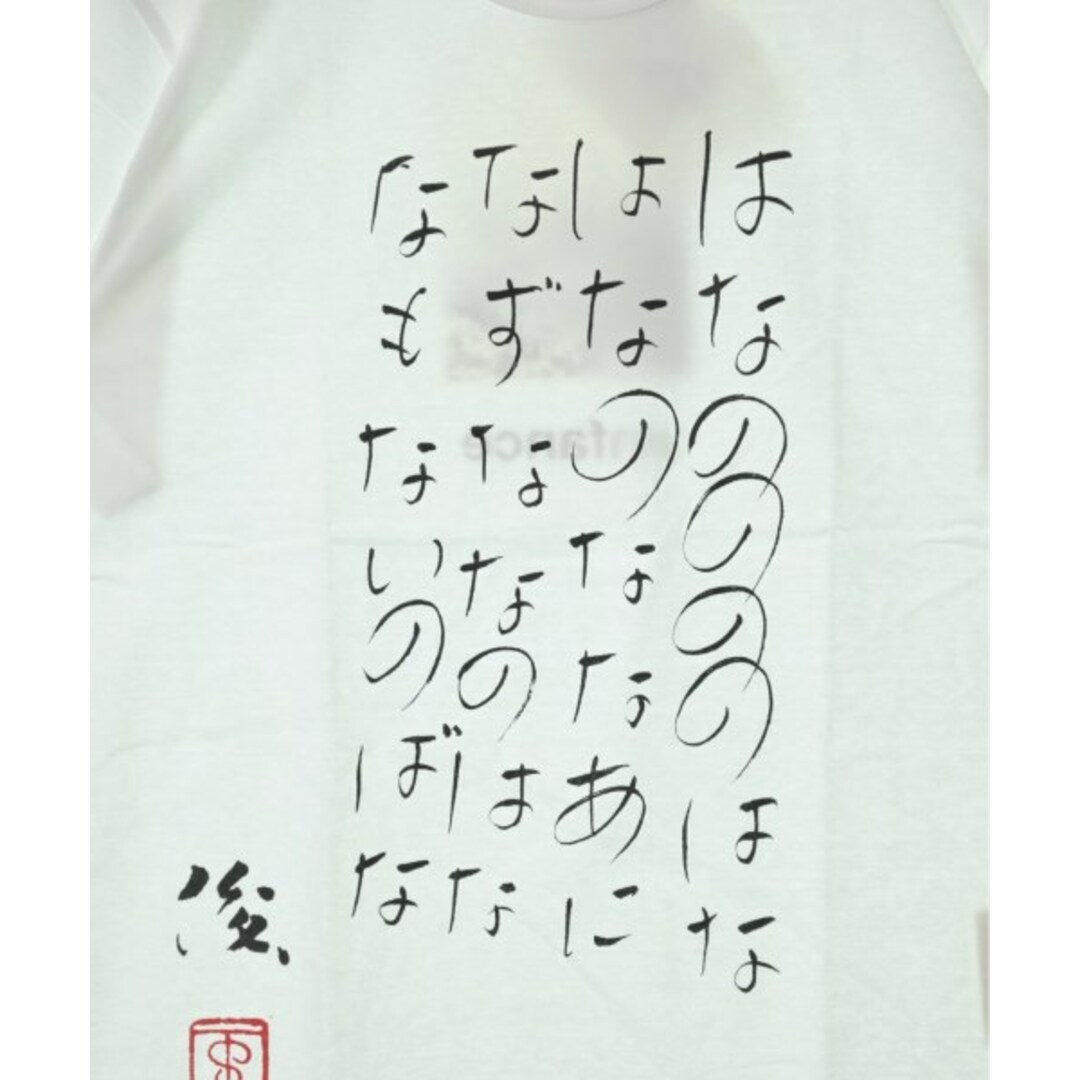 COMME des GARCONS(コムデギャルソン)のCOMME des GARCONS Tシャツ・カットソー L 白 【古着】【中古】 メンズのトップス(Tシャツ/カットソー(半袖/袖なし))の商品写真