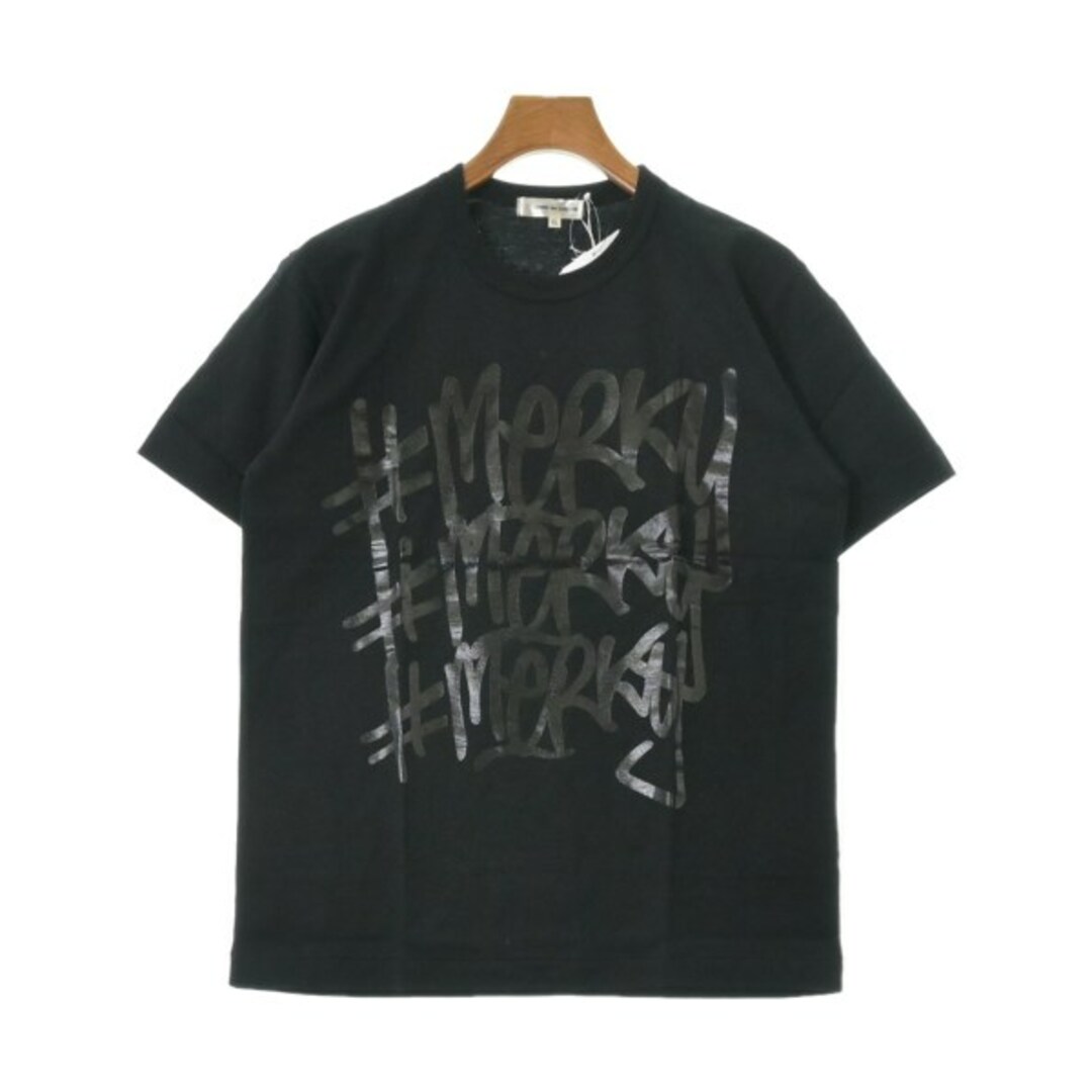 COMME des GARCONS(コムデギャルソン)のCOMME des GARCONS Tシャツ・カットソー XL 黒 【古着】【中古】 メンズのトップス(Tシャツ/カットソー(半袖/袖なし))の商品写真