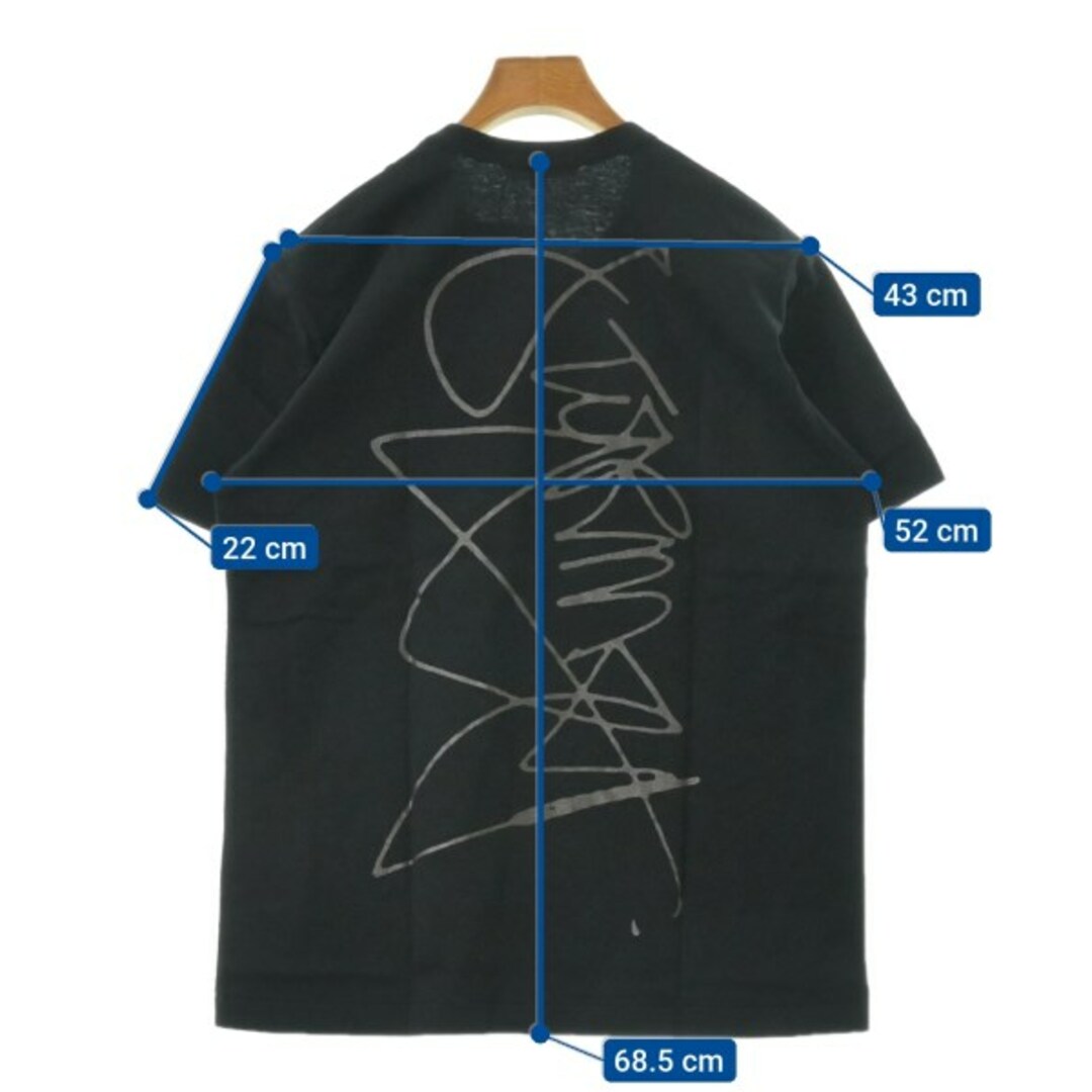 COMME des GARCONS(コムデギャルソン)のCOMME des GARCONS Tシャツ・カットソー XL 黒 【古着】【中古】 メンズのトップス(Tシャツ/カットソー(半袖/袖なし))の商品写真