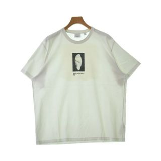 バーバリー(BURBERRY)のBURBERRY バーバリー Tシャツ・カットソー XXL 白 【古着】【中古】(Tシャツ/カットソー(半袖/袖なし))