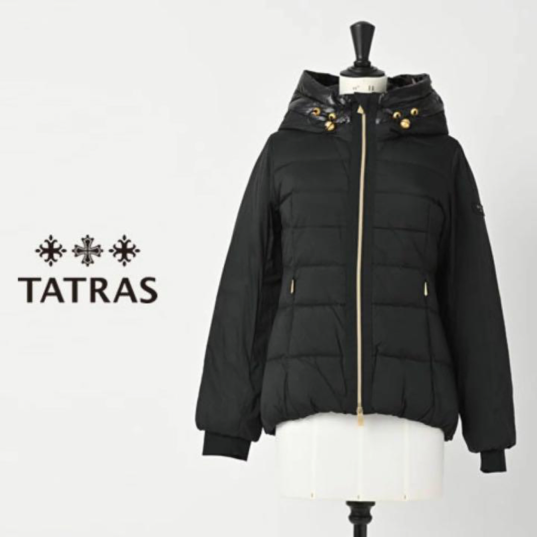 TATRAS(タトラス)のTATRAS タトラス / BURIANA ダウンジャケット ブラック 02 レディースのジャケット/アウター(ダウンジャケット)の商品写真