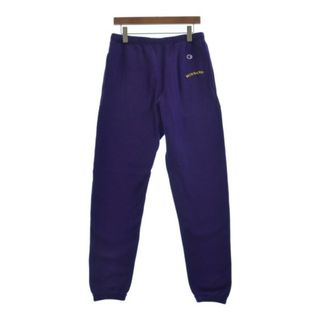 チャンピオン(Champion)のCHAMPION チャンピオン スウェットパンツ XL 紫 【古着】【中古】(その他)