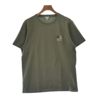 ロエベ(LOEWE)のLOEWE ロエベ Tシャツ・カットソー L カーキ 【古着】【中古】(Tシャツ/カットソー(半袖/袖なし))