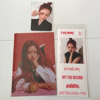 アイヴ(IVE)のIVE  I'VE MINE  OFF THE RECORD ver.  レイ(アイドルグッズ)