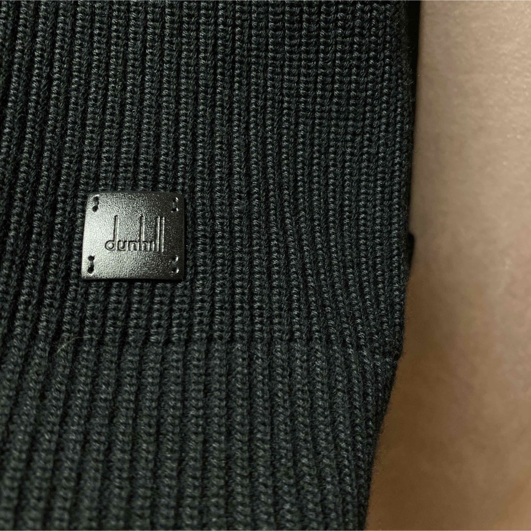 Dunhill(ダンヒル)のDunhill 22AW ウール コマンドセーター イタリア製 黒 ダンヒル メンズのトップス(ニット/セーター)の商品写真