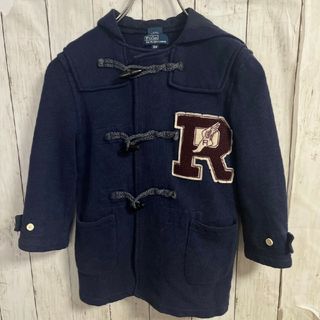 ポロラルフローレン(POLO RALPH LAUREN)のpolo Ralph Lauren 子供　110 ダッフルコート ワッペン　紺(ジャケット/上着)