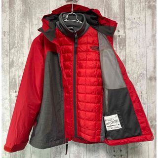 ザノースフェイス(THE NORTH FACE)のノースフェイス 3in1 キッズジャケット thermoball(ジャケット/上着)