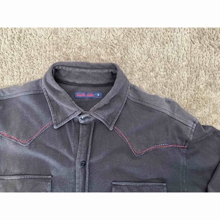 ガイジンメイド(GAIJIN MADE)の最終値下‼️GAIJIN MADEの長袖ブラックシャツ(シャツ)
