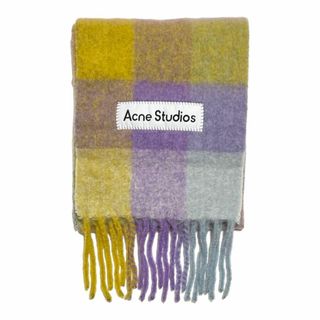 アクネストゥディオズ(Acne Studios)のAcne Studios アクネストゥディオズ マフラー モヘアチェックスカーフ(マフラー/ショール)