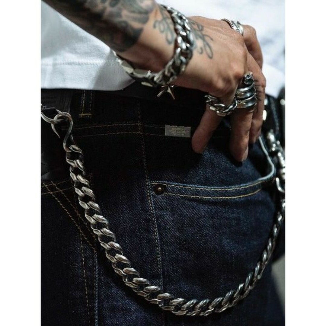 CRIMIE - crimie argent gleam ウォレットチェーン middleの通販 CRIMIE - crimie argent gleam ウォレットチェーン middleの通販