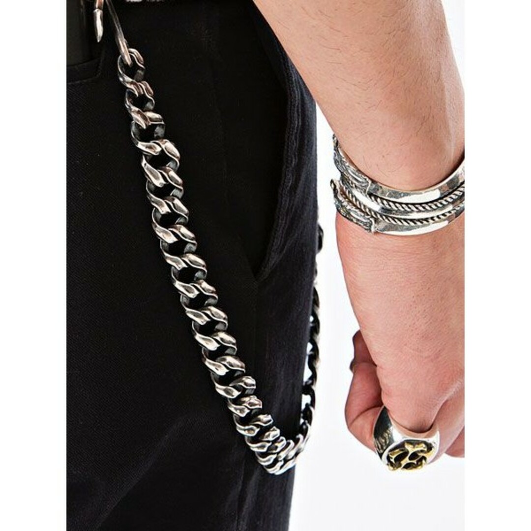 CRIMIE - crimie argent gleam ウォレットチェーン middleの通販 CRIMIE - crimie argent gleam ウォレットチェーン middleの通販