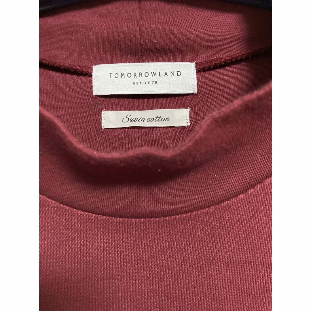 TOMORROWLAND(トゥモローランド)のトゥモローランド　モックネック　カットソー メンズのトップス(Tシャツ/カットソー(七分/長袖))の商品写真